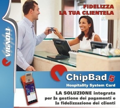 ChipBad 5 | Soluzioni software | Fidelity card ed hospitality