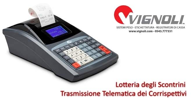 lotteria degli scontini - trasmissione telematica dei corrispettivi