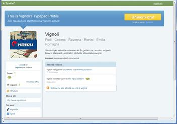 Vignoli su TypePad