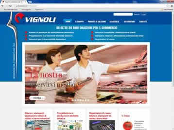 Vignoli inaugura il Nuovo portale web