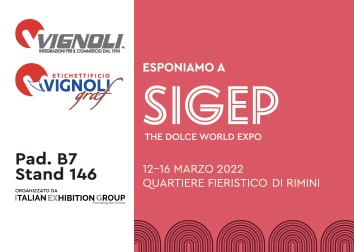 SIGEP 2022 - VIGNOLI | 12 - 16 MARZO | RIMINI | PAD. B7 STAND 146