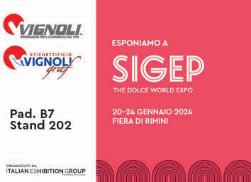 SIGEP 2024 - VIGNOLI | 20 - 24 GENNAIO | RIMINI | PAD. B7 - STAND 202