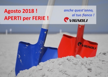 Agosto 2018, anche quest’anno al tuo fianco ! 